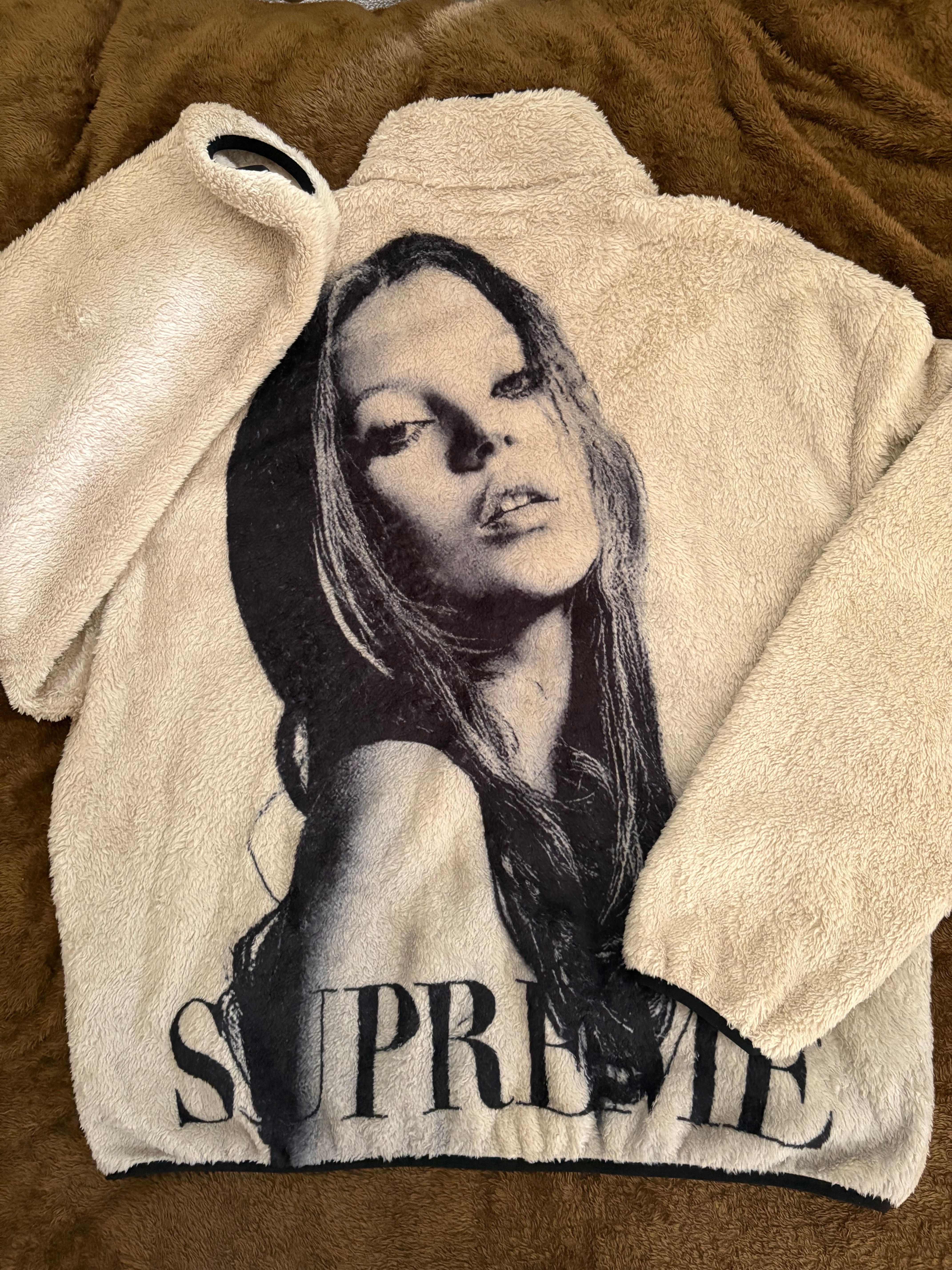 Supreme Kate Moss Fleece Jacket "Natural"