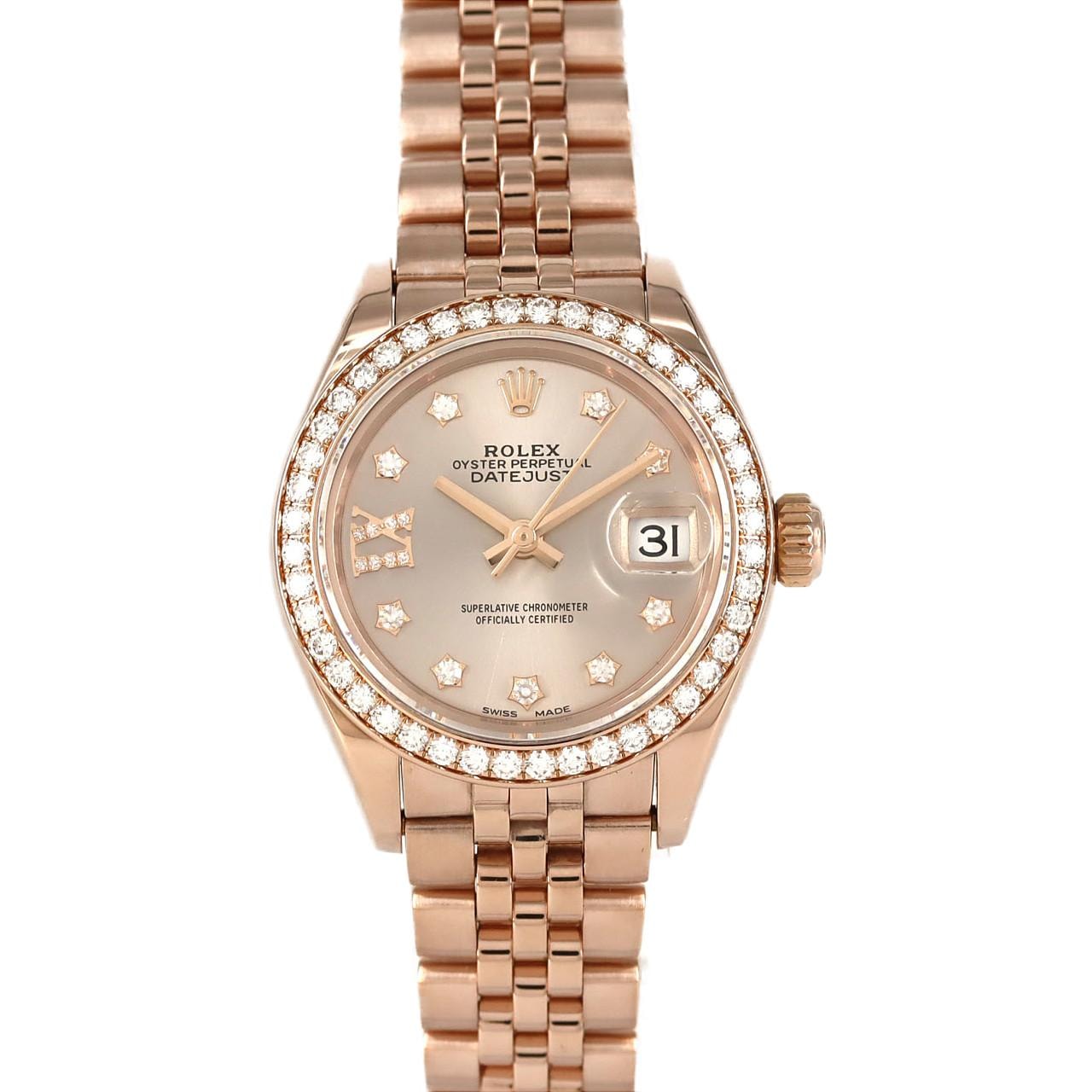 ロレックス デイトジャスト 279135RBR・5 PG・RG 自動巻 ランダム番