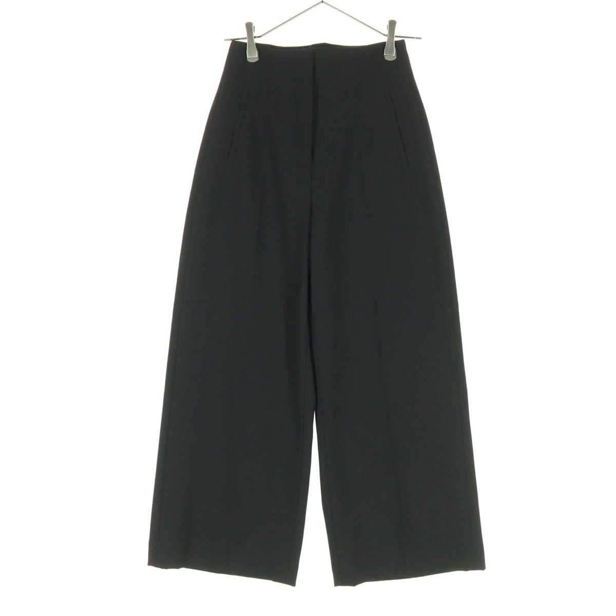 美品 ZARA ザラ スラックスパンツ XS ブラック
