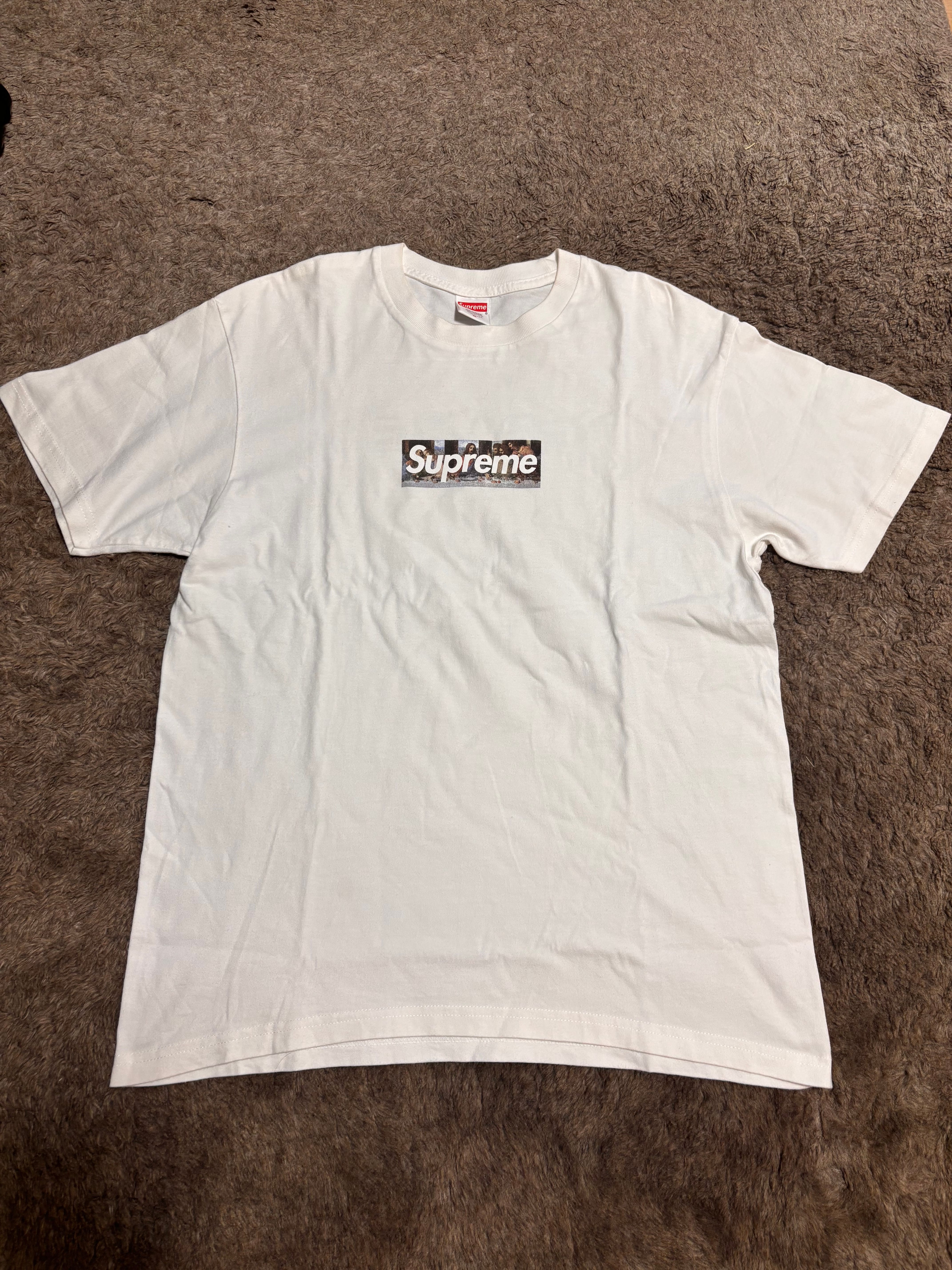 Supreme Milan Box Logo Tee Milan Only "White"