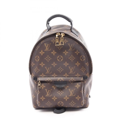 ルイ・ヴィトン LOUIS VUITTON パームスプリングスPM モノグラム リュックサック バックパック バッグ PVCコーティングキャンバス レザー レディース ブラウン系 / ブラック系 M41560 【中古】