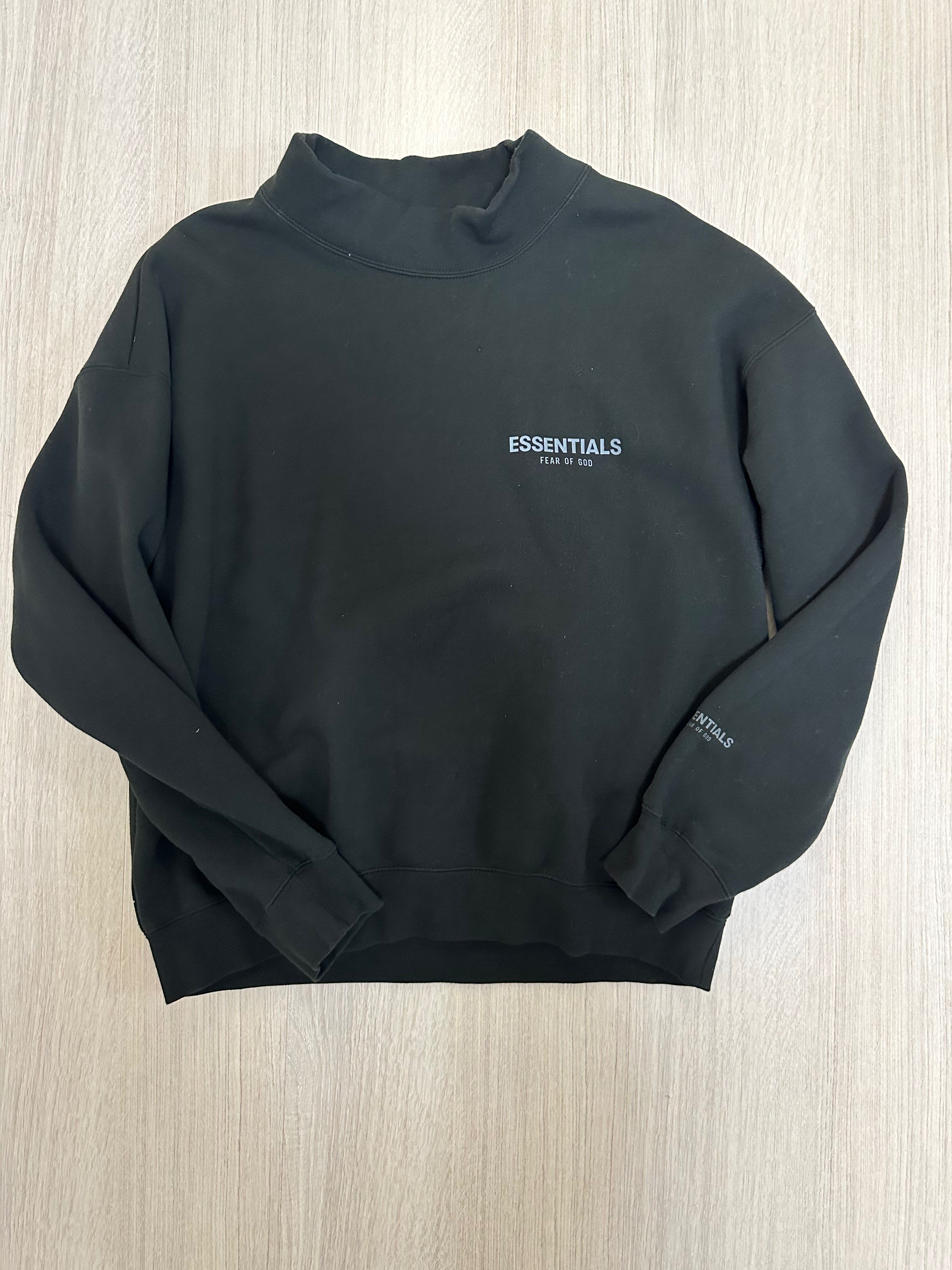 FEAR OF GOD ESSENTIALS Pull-Over Mockneck "Stretch Limo"