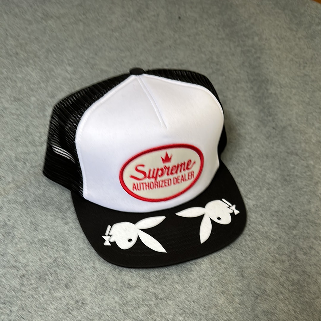 Supreme x Playboy Mesh Back 5-Panel "Black"