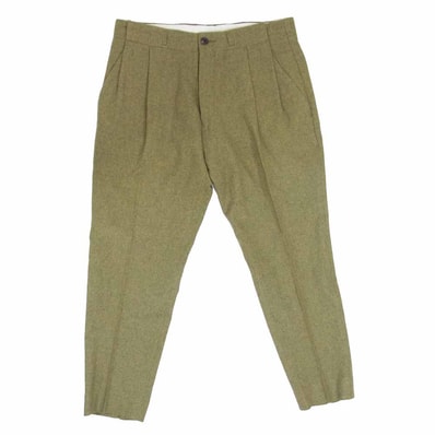 Paul Smith ポール・スミス パンツ PM-BG-64007 ウール スラックス モスグリーン系 M【中古】
