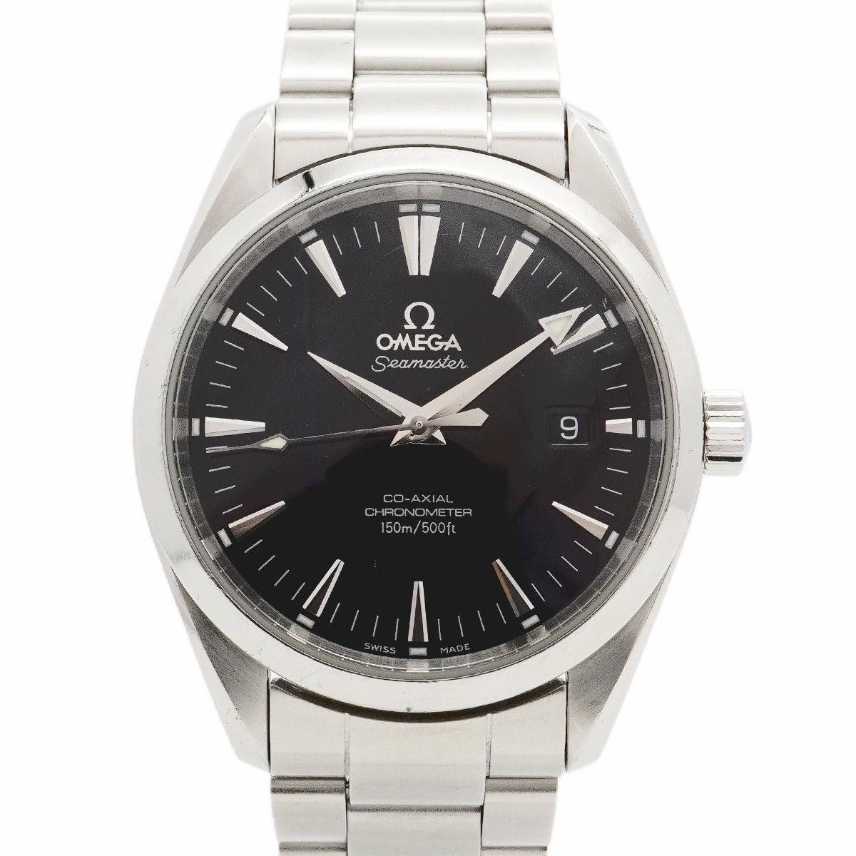 【6wcb0106】オメガ シーマスター 2503.50 黒文字盤【中古】腕時計 メンズ