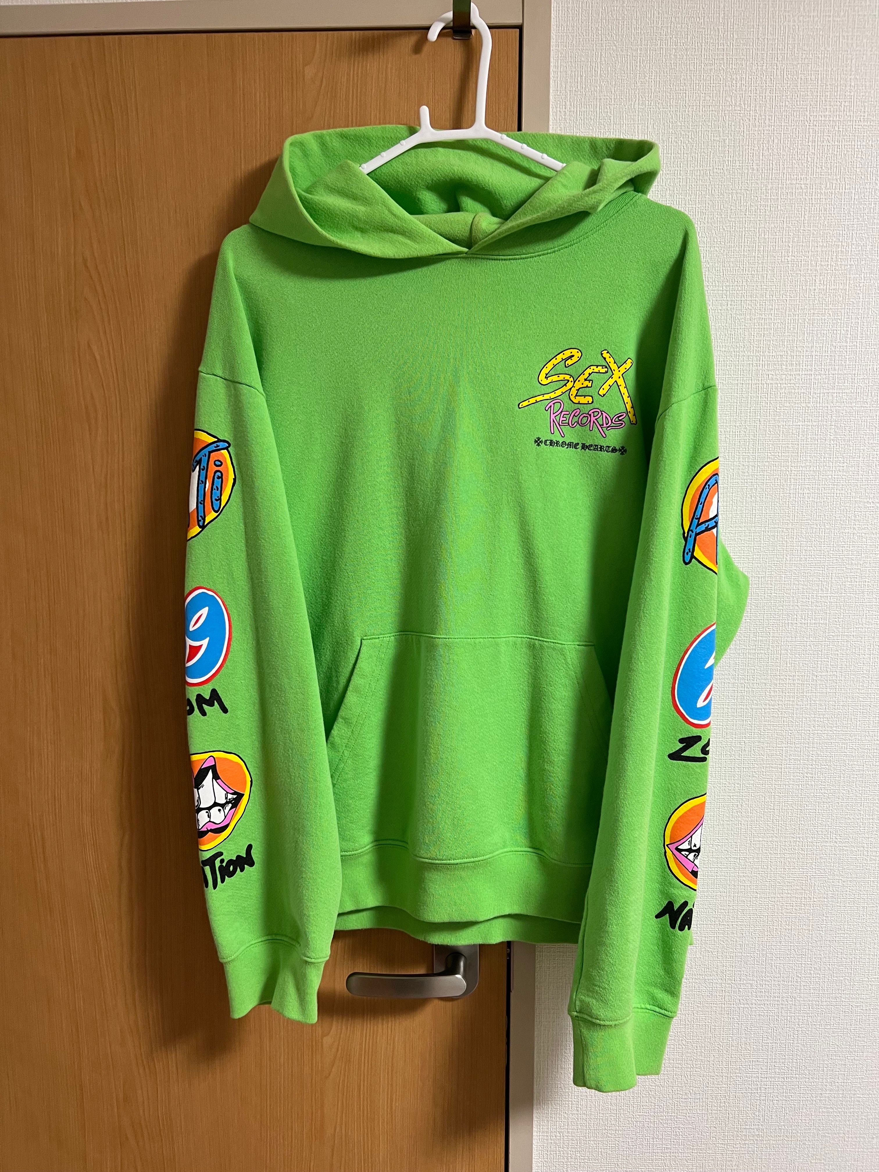 Chrome Hearts Matty Boy Sex Records Hoodie "Citrus"