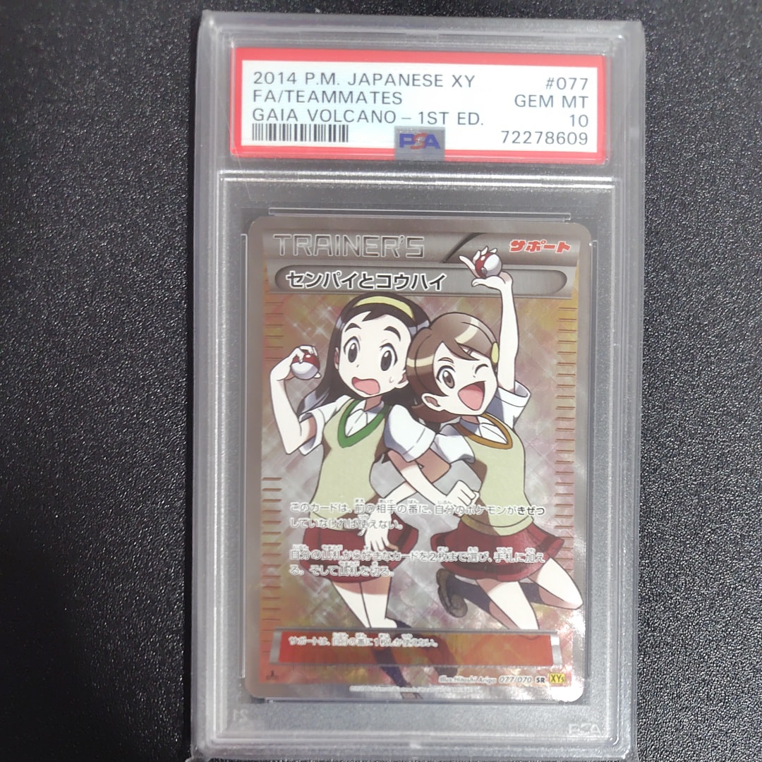 センパイとコウハイ SR :1ED [XY5-G 077/070](拡張パック「ガイア
