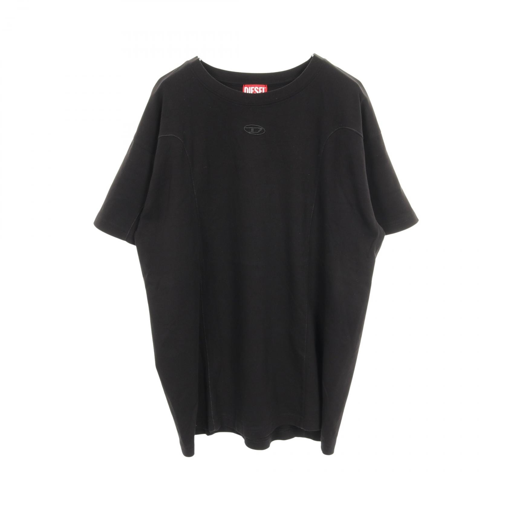 ディーゼル DIESEL T-NORM-INT カットソー 衣料品 トップス コットン メンズ ブラック系 A195240AIJU 【中古】