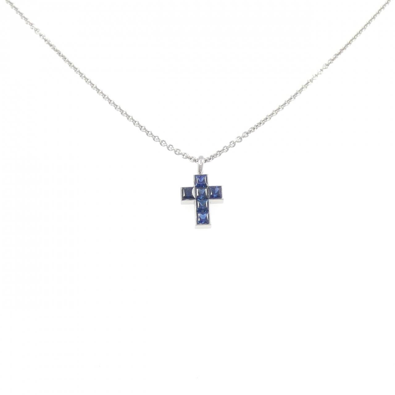 カルティエ サファイヤ ネックレス