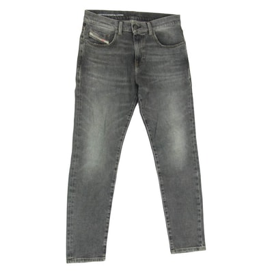 DIESEL ディーゼル 2019 D-STRUKT ジョグジーンズ ストレッチ デニムパンツ ブラック系 30【中古】