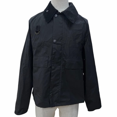 極美品 バブアー ジャケット SPEY WAX JACKET ブラック
