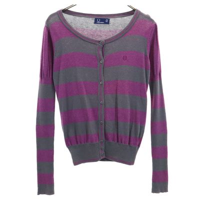 FRED PERRY 長袖 コットンニット カーディガン