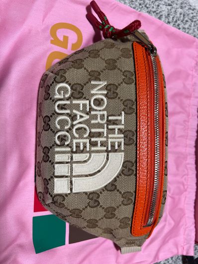 Gucci x The North Face Belt Bag "Beige Ebony"
