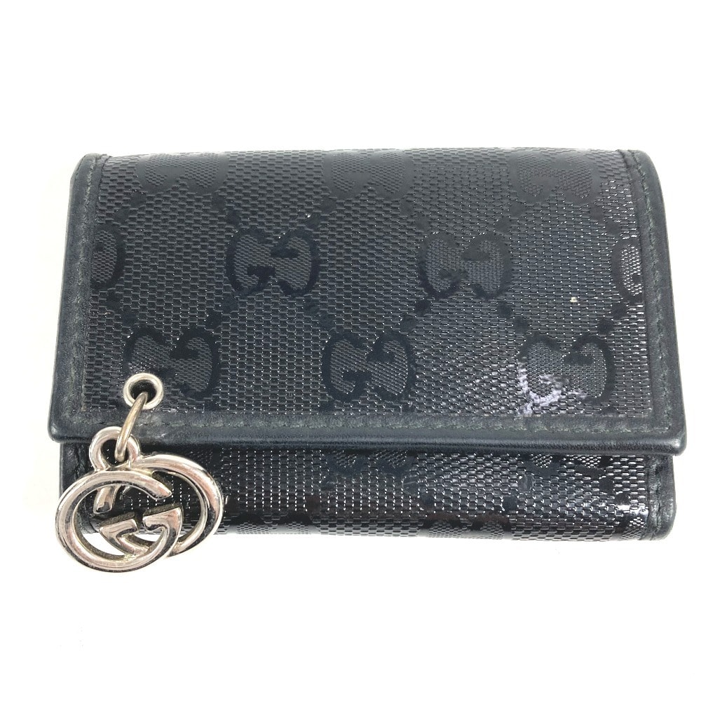 グッチ GUCCI GG インプリメ 212111 6P 鍵 キーケース GGインプリメ ブラック