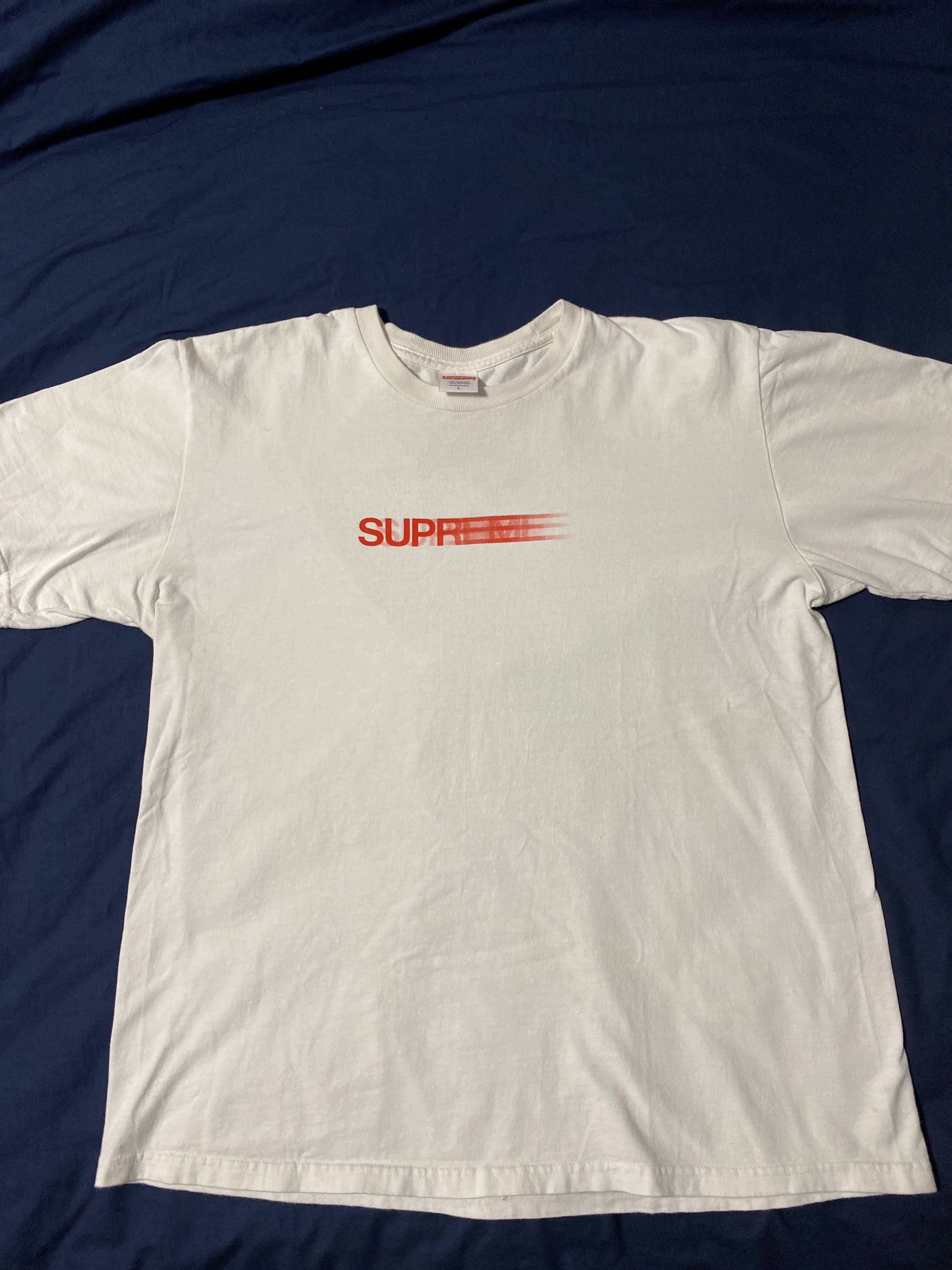 Supreme Motion Logo Tee "White" (20SS)