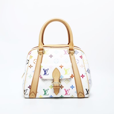 ヴィトン LV 2007年 モノグラムマルチカラー プリシラ ハンドバッグ【中古】