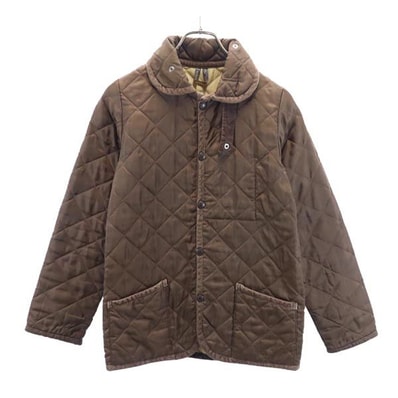 LAVENHAM ラベンハム キルティングジャケット 36 ブラウン 中綿