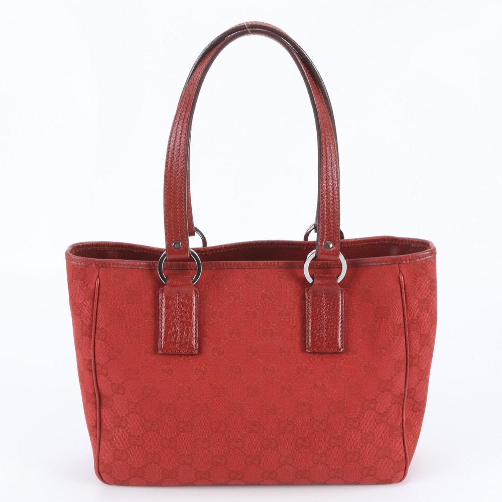 ■極美品 グッチ GGキャンバス 113019 トート バッグ
