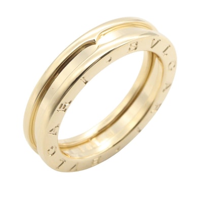ブルガリ BVLGARI B-zero1 ビーゼロワン リング 1バンド リング・指輪 ジュエリー K18(イエローゴールド) メンズ レディース ゴールド系 【中古】