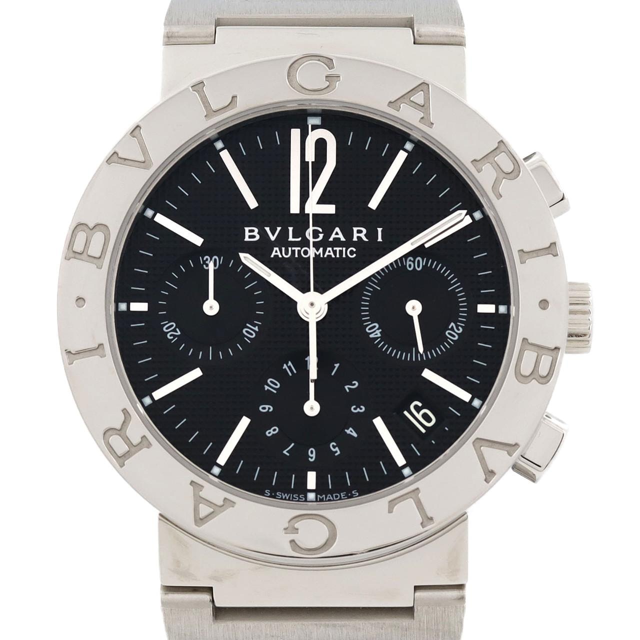 【新品】ブルガリ ブルガリブルガリクロノグラフ BB38SSCH/BB38BSSDCH/AT SS 自動巻