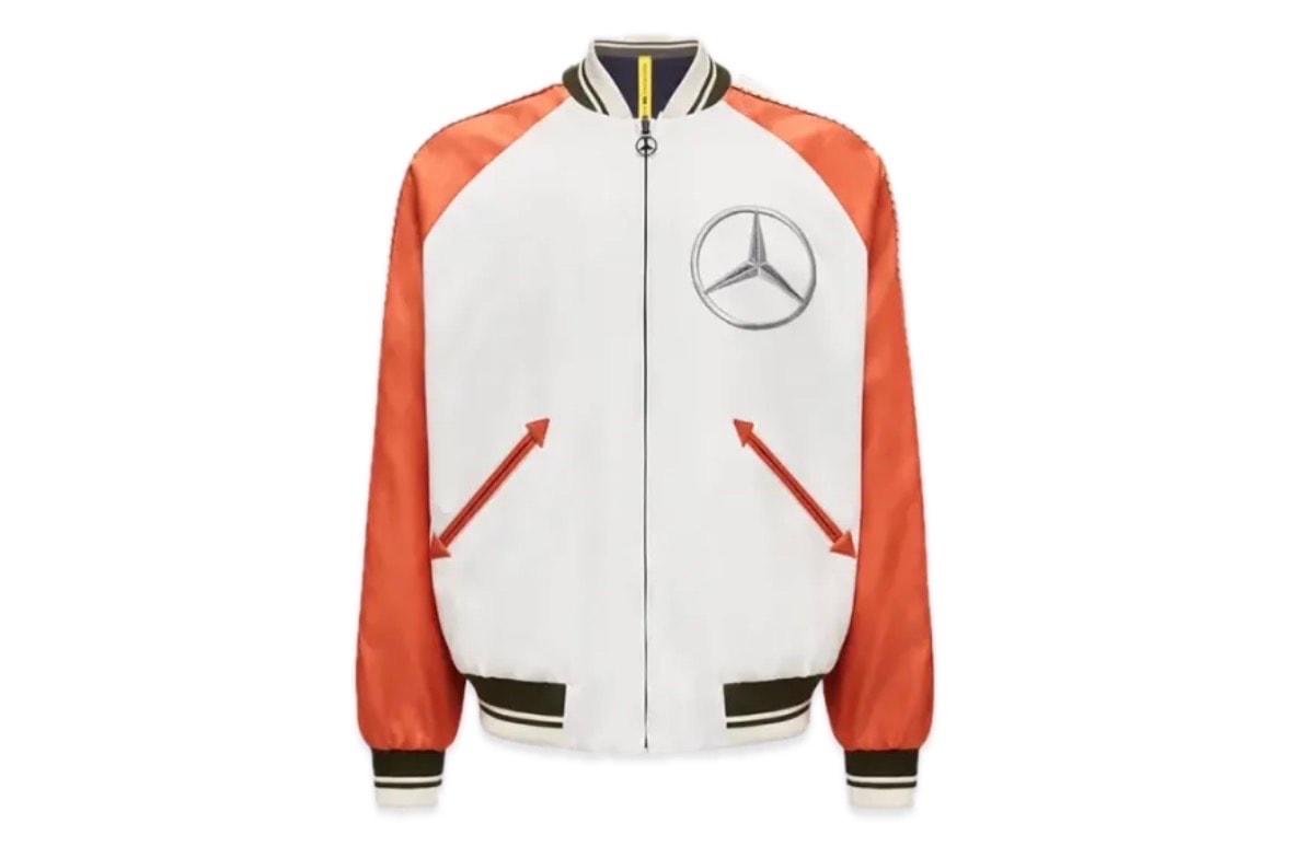 MONCLER x Mercedes-Benz by NIGO Satet Bomber Jacket "Orange"