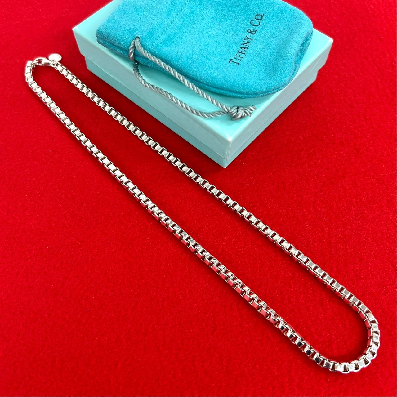 TIFFANY&Co. ティファニー ベネチアン ネックレス シルバー925 ネックレス シルバー
29743
