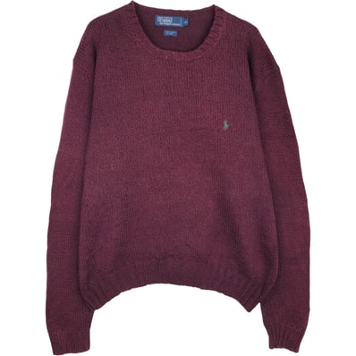 古着 ラルフローレン Ralph Lauren POLO by Ralph Lauren コットンニットセーター メンズXL相当/eaa637158
