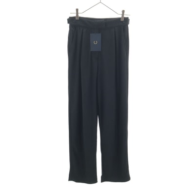 未使用 FRED PERRY フレッドペリー ワイドパンツ 8 ブラック タグ付き