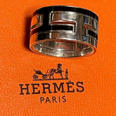 エルメス シルバー 925 ムーブアッシュ Hモチーフ リング