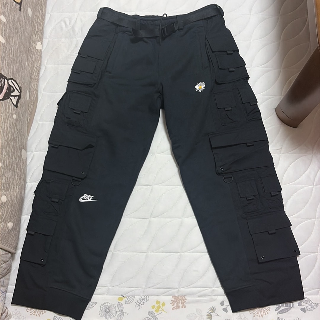 PEACEMINUSONE PMO x NIKE Wide Pants "Black" / G-DRAGON