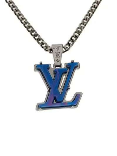 Louis Vuitton Monogram Chain Pendant "Multicolor"