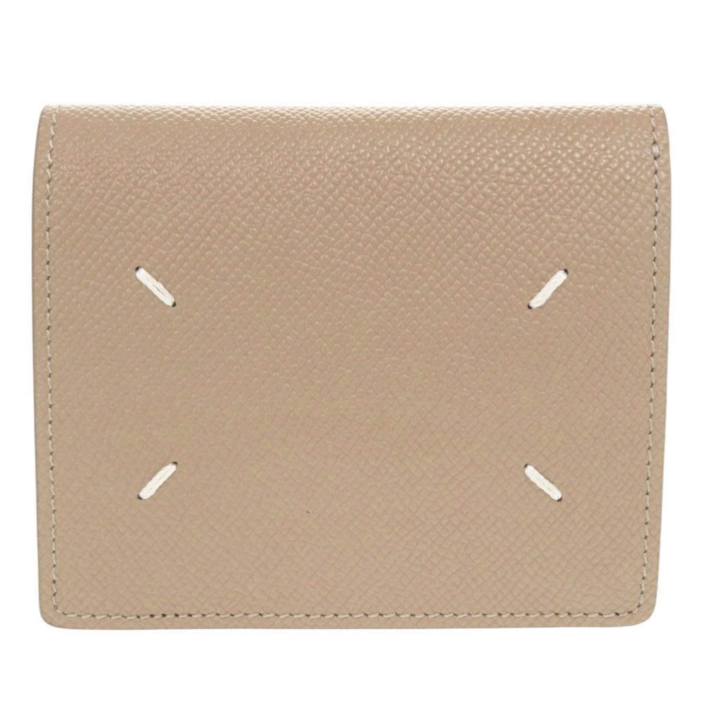 メゾン マルジェラ  4ステッチ   レザー  ベージュ   二つ