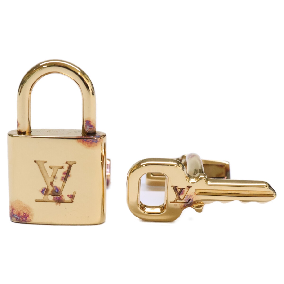 ルイヴィトン 鍵・カデナモチーフ カフリンクス