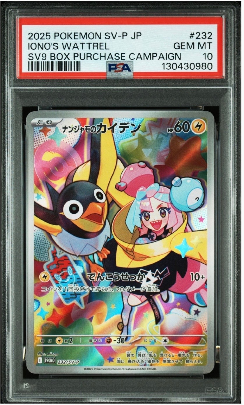 ナンジャモのカイデン P [SV-P 232](プロモーションカード「拡張パック バトルパートナーズ Box購入キャンペーン」)