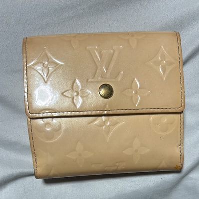Louis Vuitton Monogram Vernis Portefeuille Elise "Noisette"