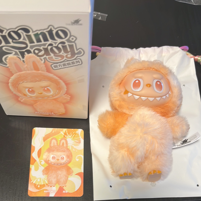 POP MART THE MONSTERS (LABUBU) Big into Energy Series Plush Pendant HAPPINESS