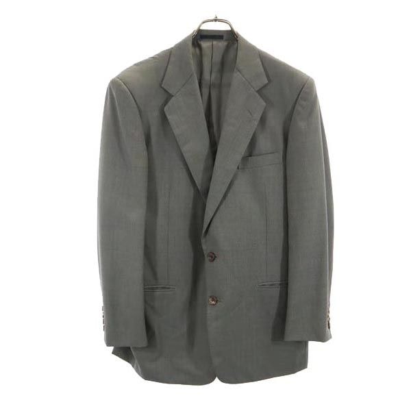 Burberrys バーバリーズ 90s オールド ウール テーラードジャケット A6 グレー系