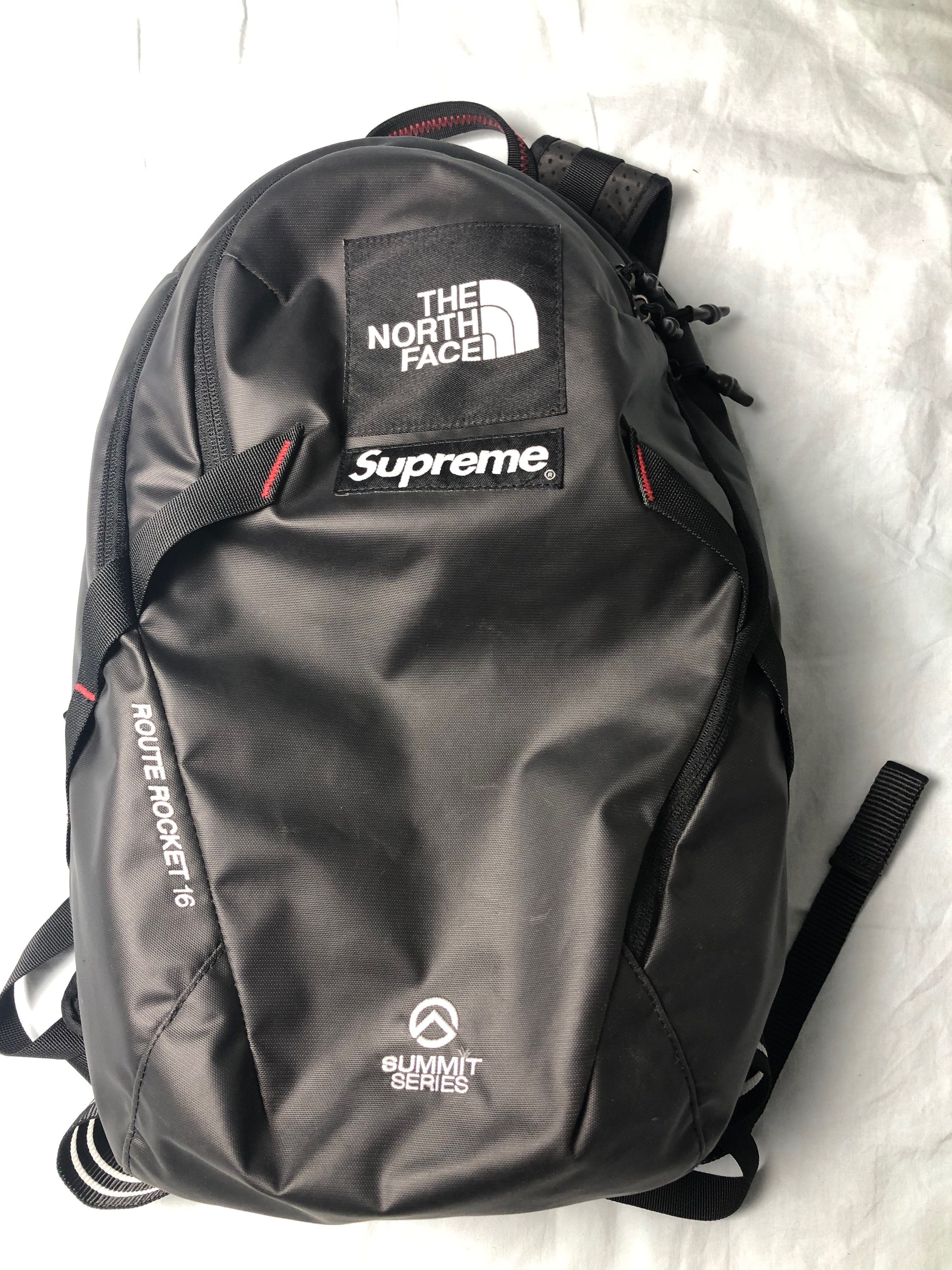 Supreme x The North Face Summit Series Outer Tape Seam Route Rocket Backpack "Black"