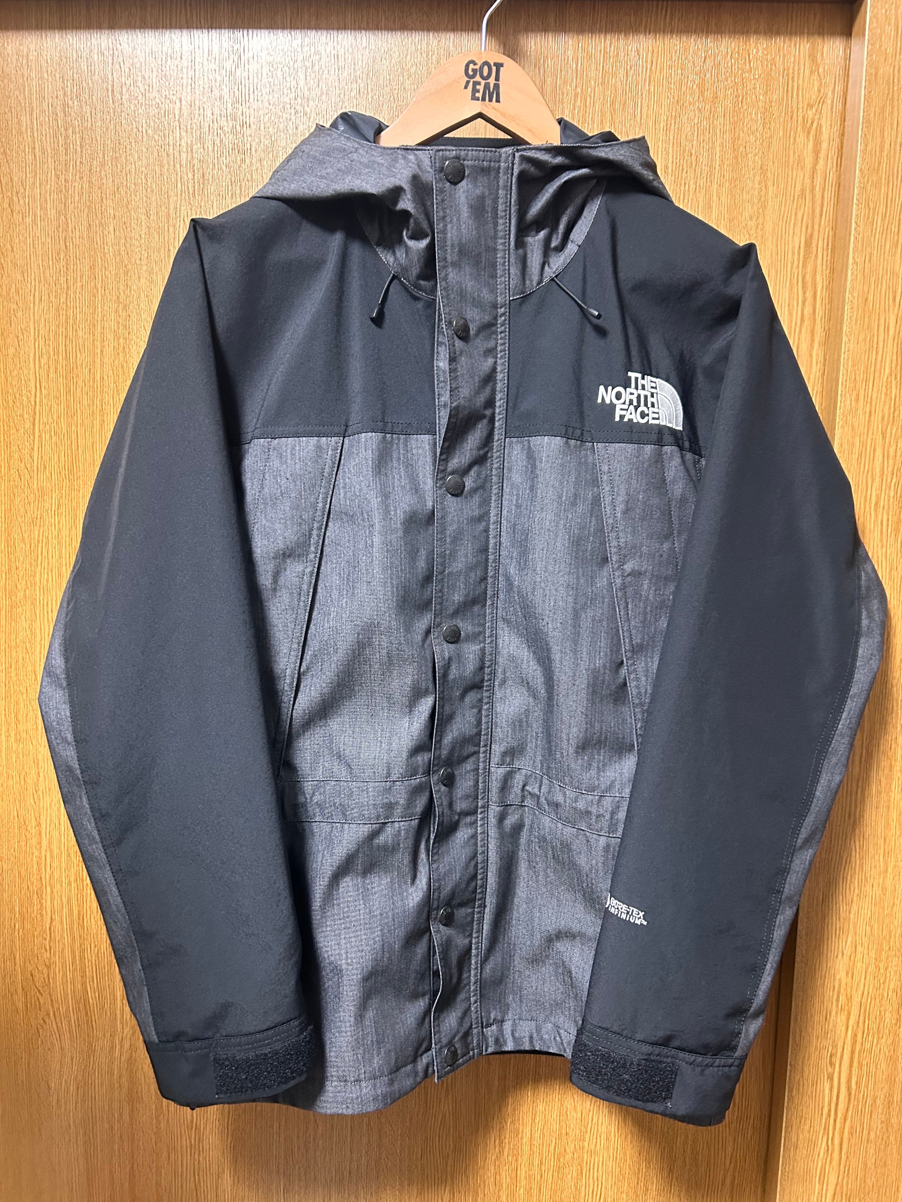 The North Face Mountain Light Denim Jacket "Nylon Black Denim"
