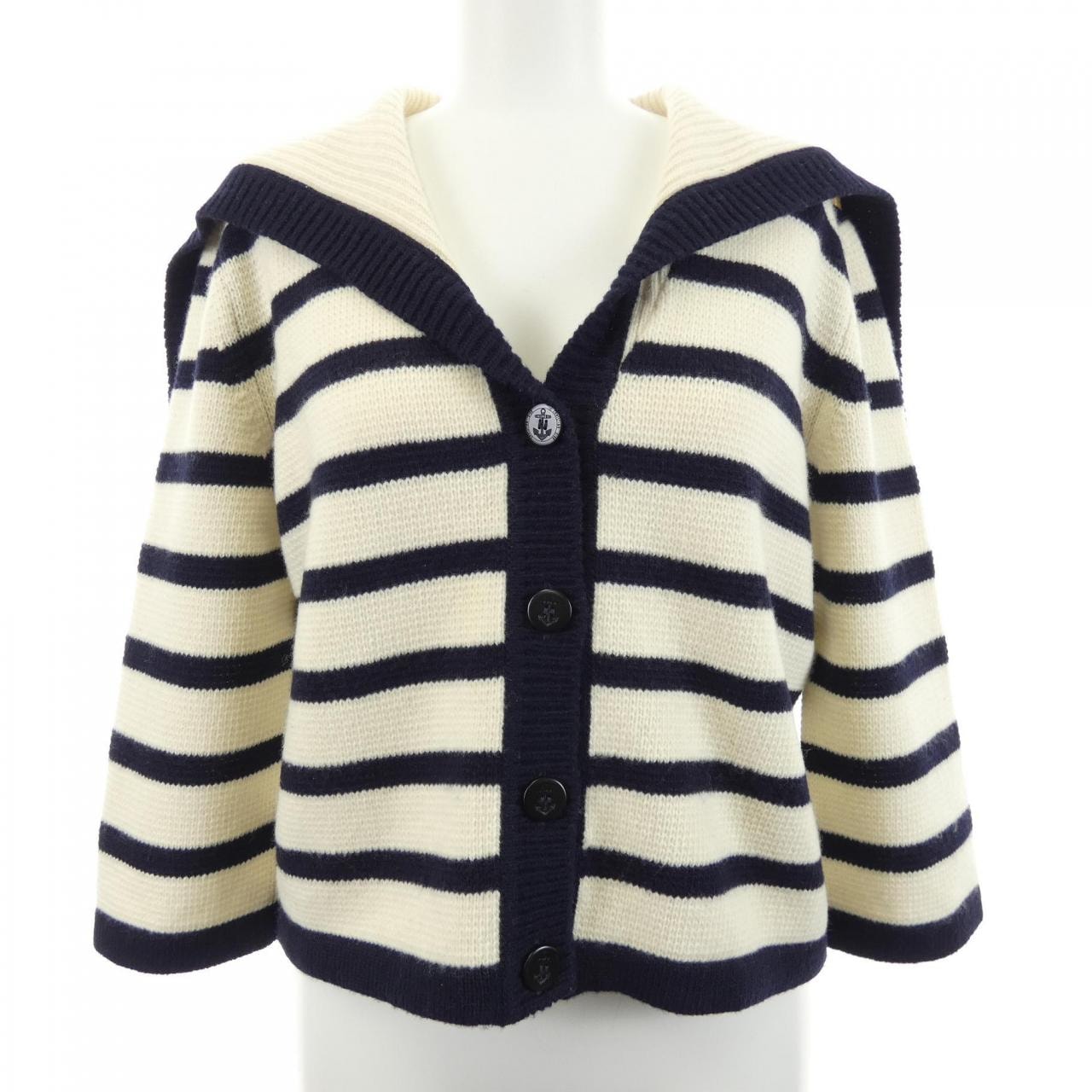 クリスチャンディオール CHRISTIAN DIOR DIOR MARINIERE 224G02AM309 カーディガン