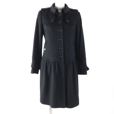 美品 バーバリーロンドン
コート ブラック レディース 38