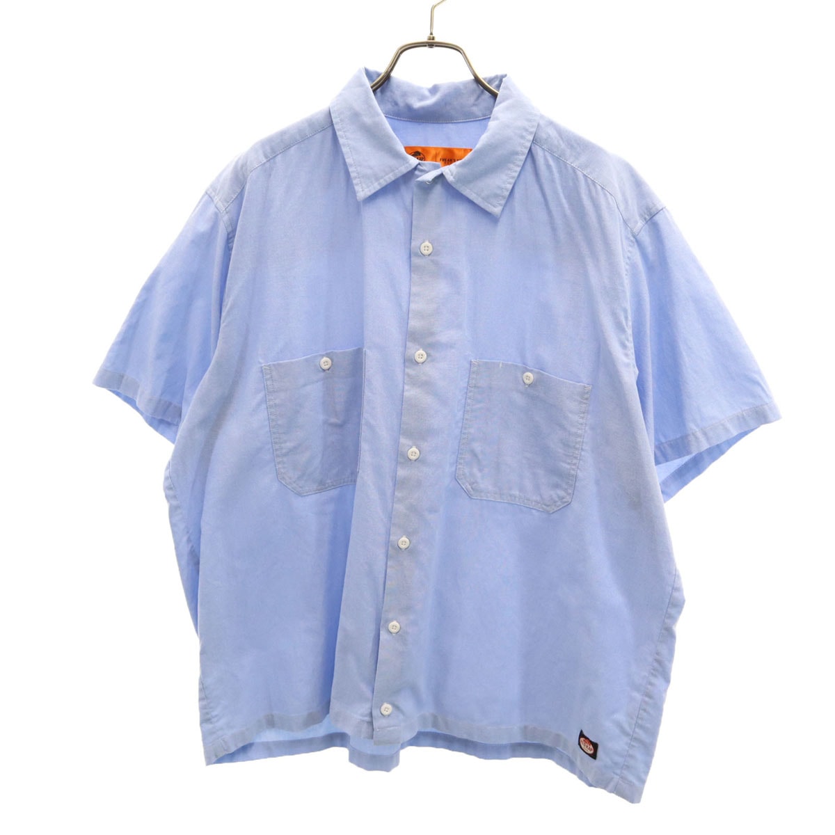 RED KAP レッドキャップ FREAK'S STORE フリークスストア 別注 半袖 ワークシャツ L ブルー系