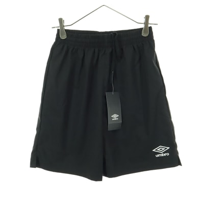 未使用 umbro アンブロ ワンポイントロゴ ショートパンツ 160 ブラック デサント社製