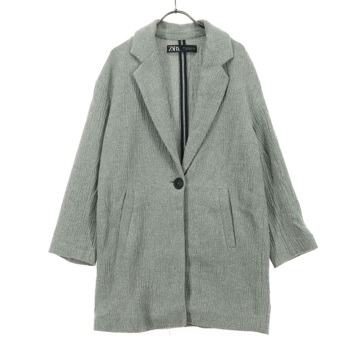 ZARA ザラ 長袖 テーラードジャケット XS グレー