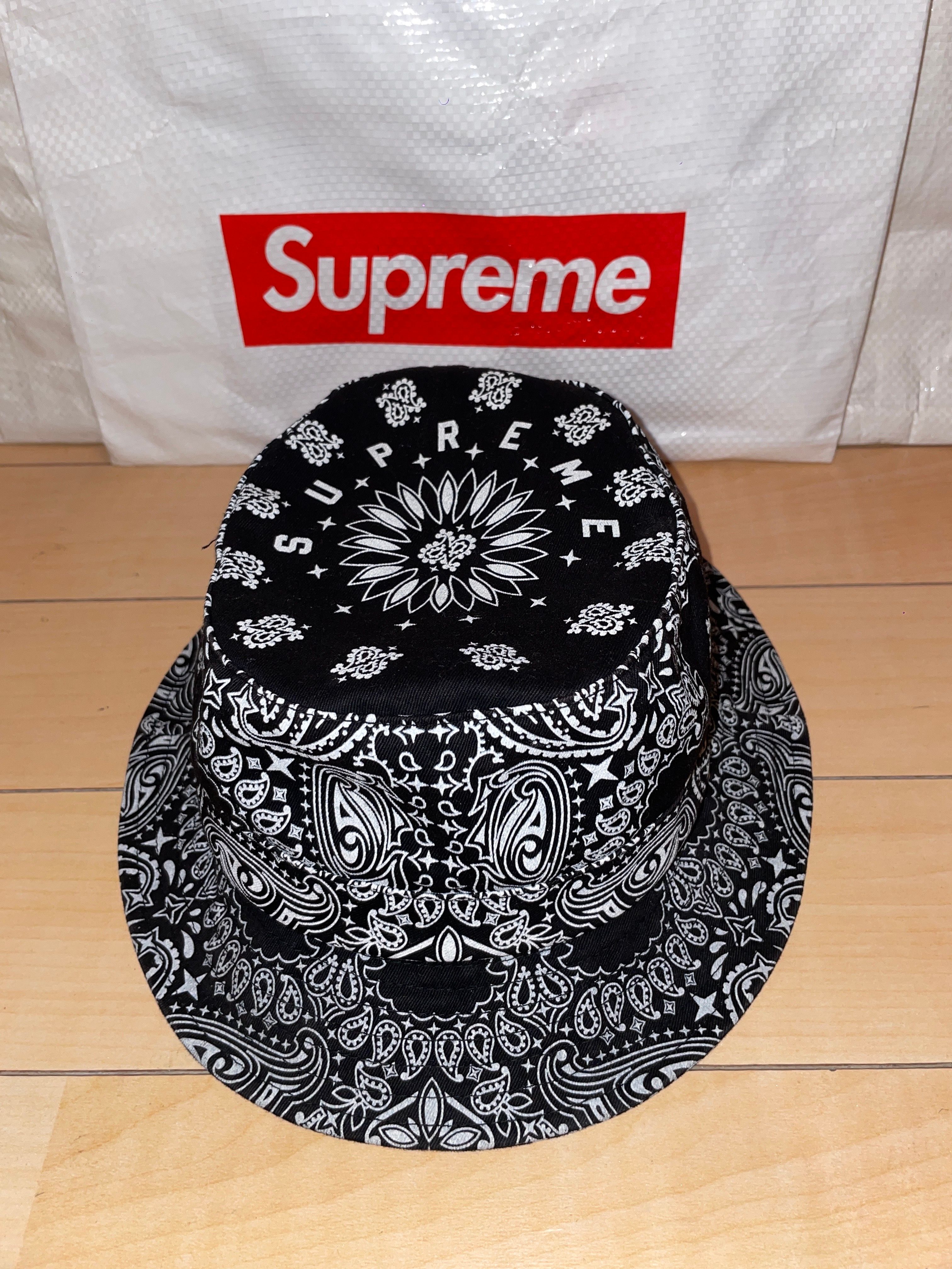 Supreme Bandana Crusher "Black"