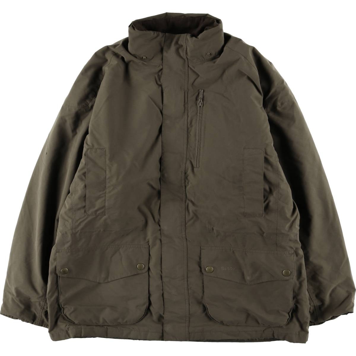 古着 バブアー Barbour WATERPROOF AND BREATHABLE 3ワラント 中綿ジャケット パファージャケット メンズXXL相当/eaa590686