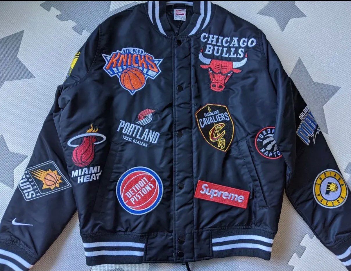 Supreme / Nike®/NBA Teams Warm-Up Jacket "Black"