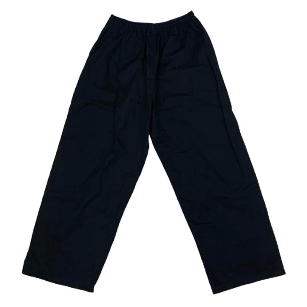 BALENCIAGA バレンシアガ パンツ 791050 TQM05 コットン ワイド ロング パンツ ブラック系 M【美品】【中古】