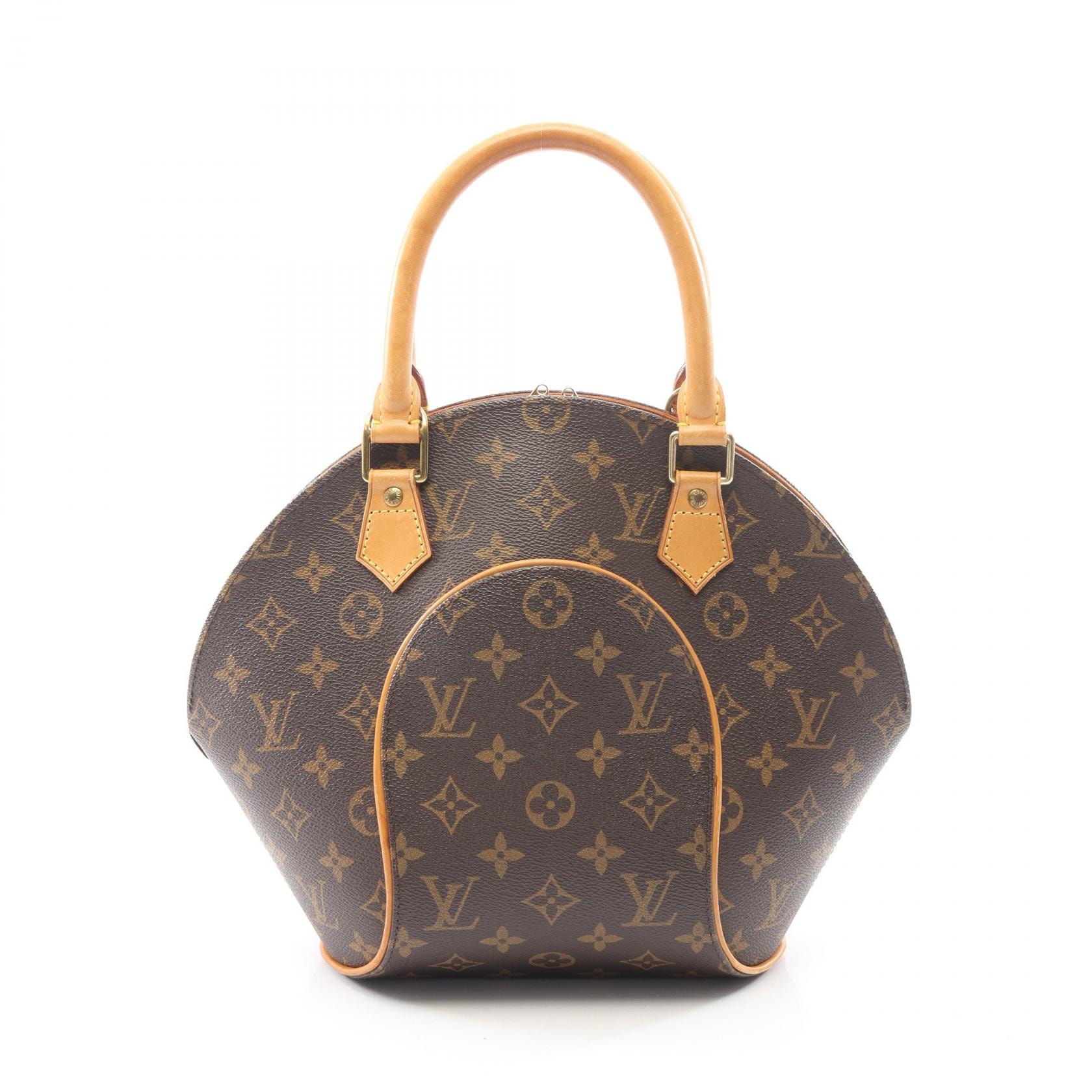 ルイ・ヴィトン LOUIS VUITTON エリプスPM モノグラム ハンドバッグ バッグ PVCコーティングキャンバス レザー レディース ブラウン系 M51127 【中古】