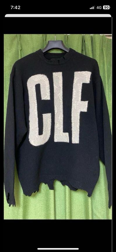 SAINT Mxxxxxx Knit CLF "Black"